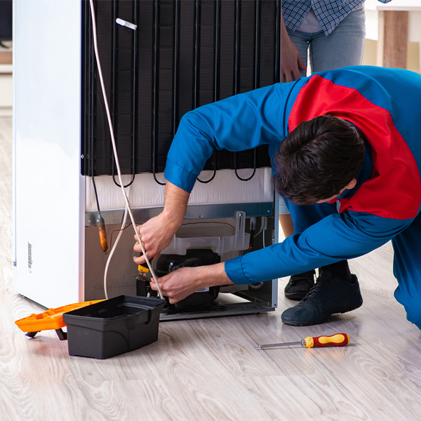 how long does it usually take to repair a refrigerator in Mitchell County IA